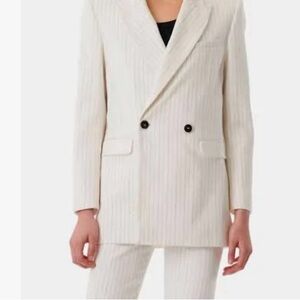 Iro pinstripe oversized blazer